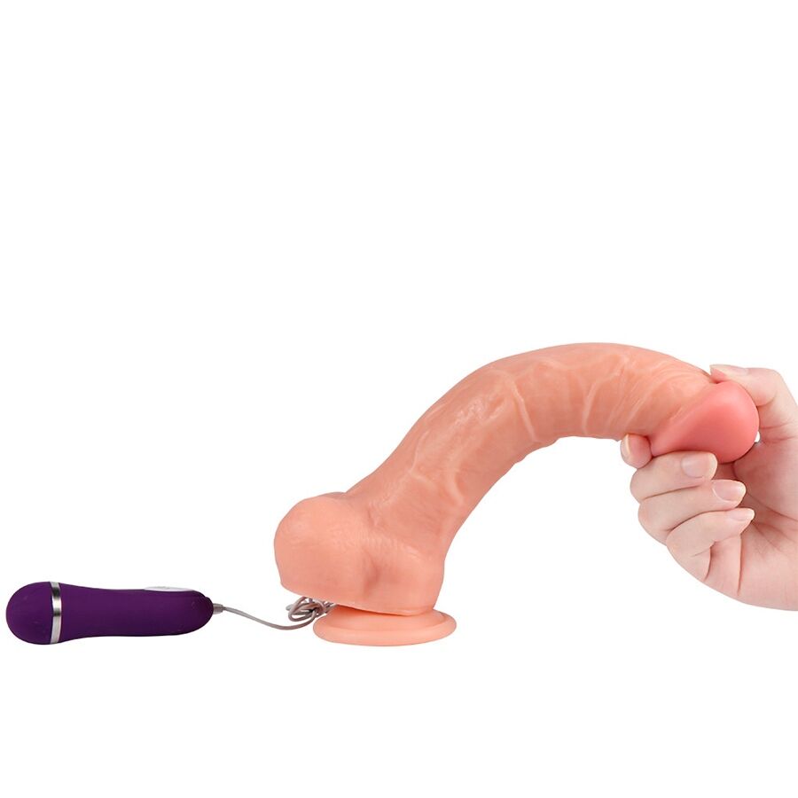 SHEQU - APOLO DILDO VIBRANTE CON TELECOMANDO 24,5 CM