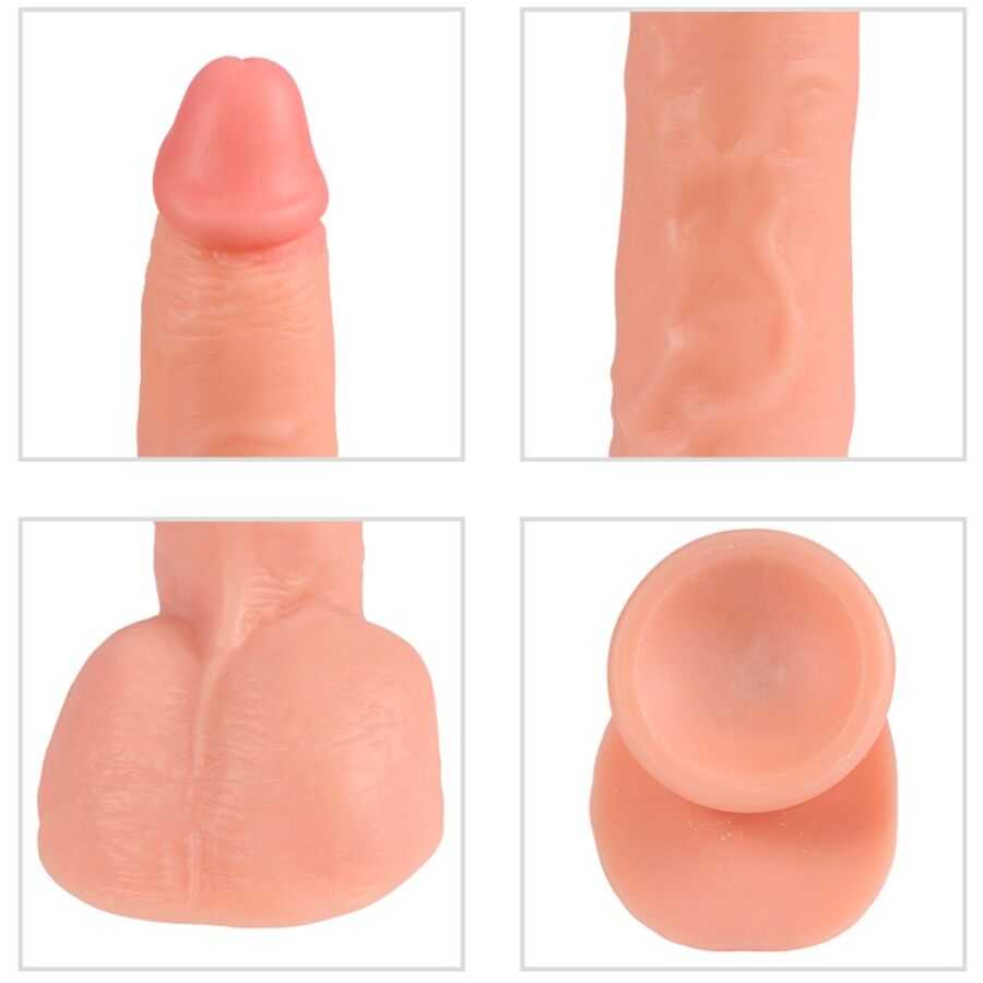 SHEQU - BEAST DILDO VIBRANTE CON TELECOMANDO 24,5 CM
