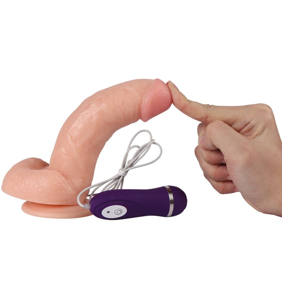 SHEQU - KASSADIN DILDO VIBRANTE CON TELECOMANDO 17,5 CM