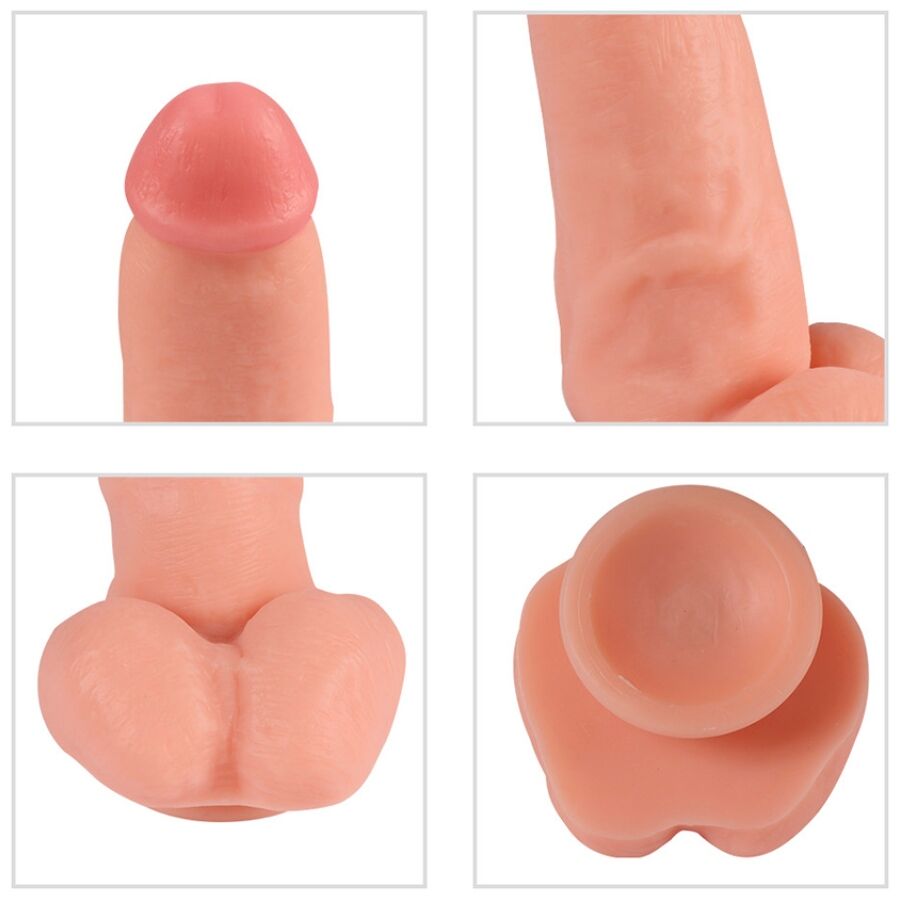 SHEQU - RED EAGLE DILDO VIBRANTE CON TELECOMANDO 17 CM