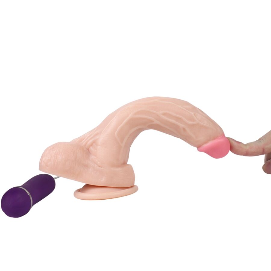 SHEQU - HOLY DRAGON DILDO VIBRANTE CON TELECOMANDO 20,5 CM