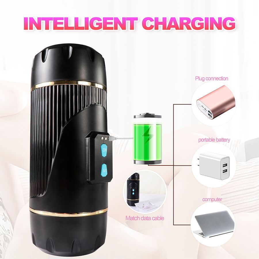 SHEQU - KAY DOPPIO MASTURBATORE CON BOCCA E VAGINA VIBRANTE