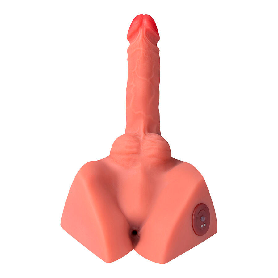 MASTURBATORE REALISTICO - MEZZO TORSO MASCHILE - VIBRANTE - SPINTA - CON PENE E ANO 5 KG "MICHAEL"