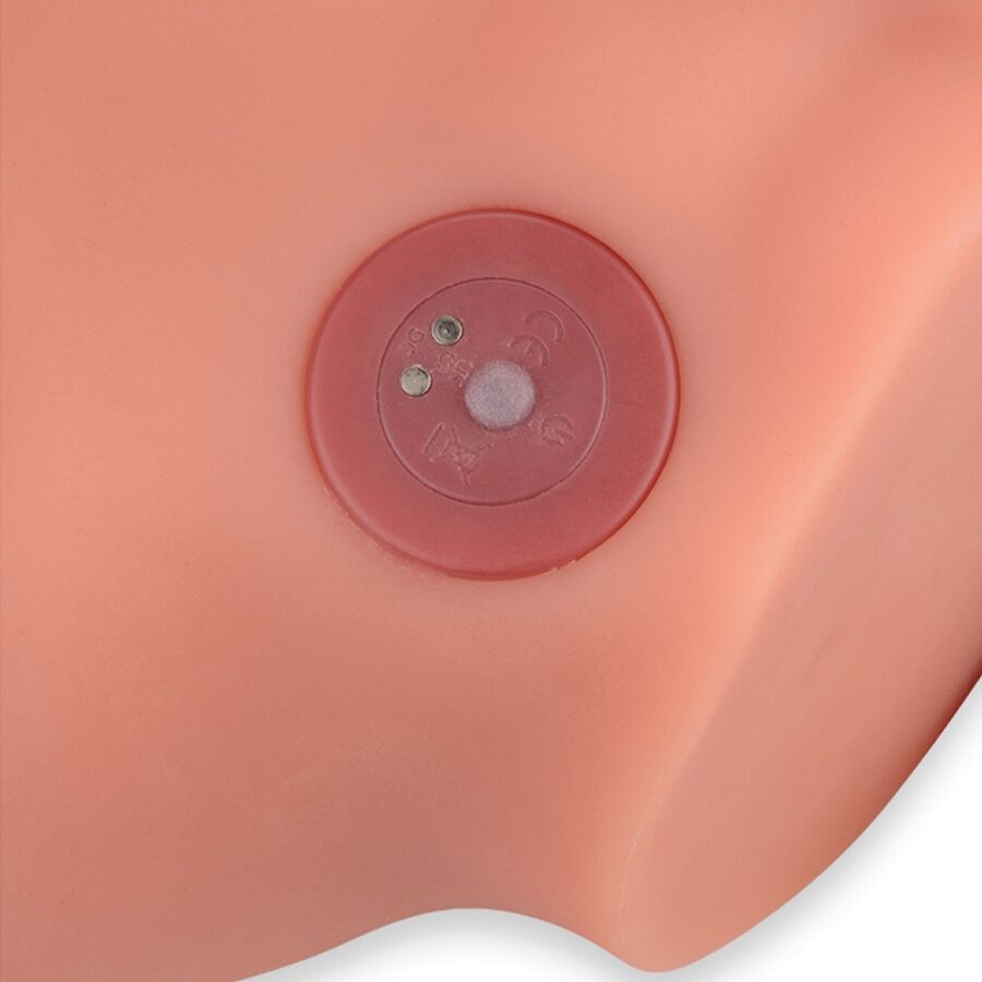 XISE - TORSO MASCHILE MASTURBATORE REALISTICO CON DILDO FREDERICO CON VIBRAZIONE E SPINTA