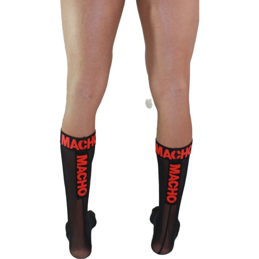 CALZINI FETISH SEMI-TRASPARENTI, DESIGN ERGONOMICO, ELASTICO MORBIDO