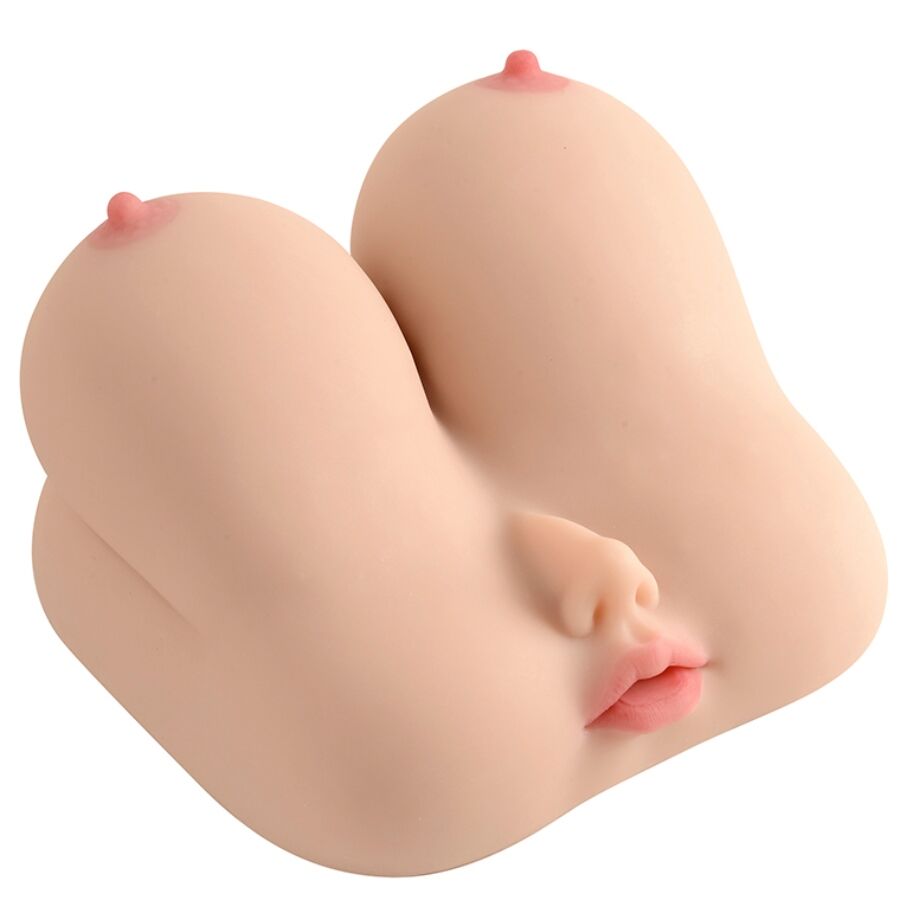 XISE - MASTURBATORE REALISTICO 3 IN 1 JALOME CON VAGINA, BOCCA E SENO