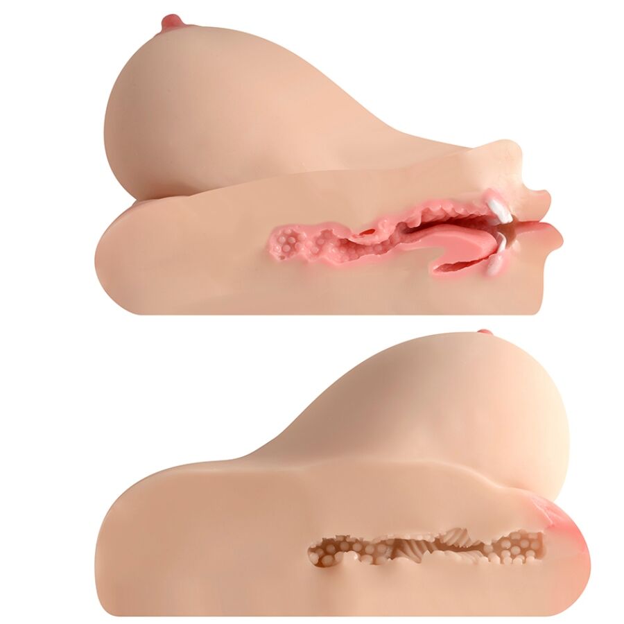 XISE - MASTURBATORE REALISTICO 3 IN 1 JALOME CON VAGINA, BOCCA E SENO