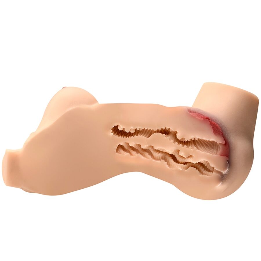 MASTURBATORE REALISTICO - TORSO FEMMINILE - CON VAGINA E ANO "VERA"