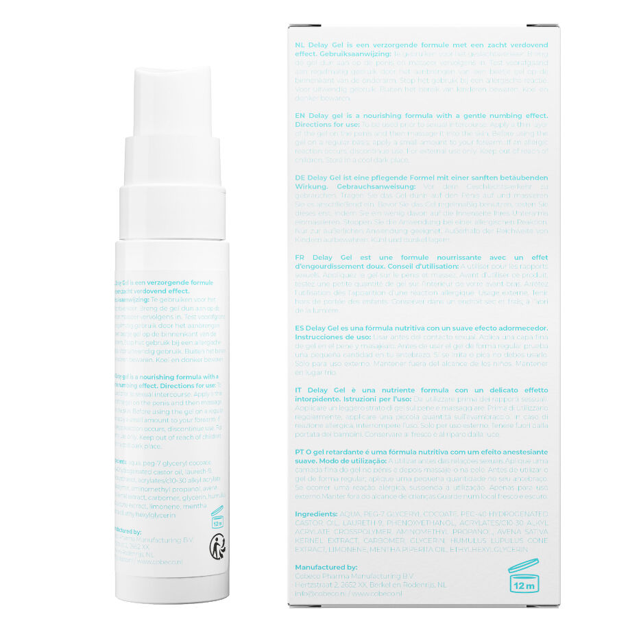 COBECO - VIAGEL GEL RITARDANTE PER UOMO 30 ML