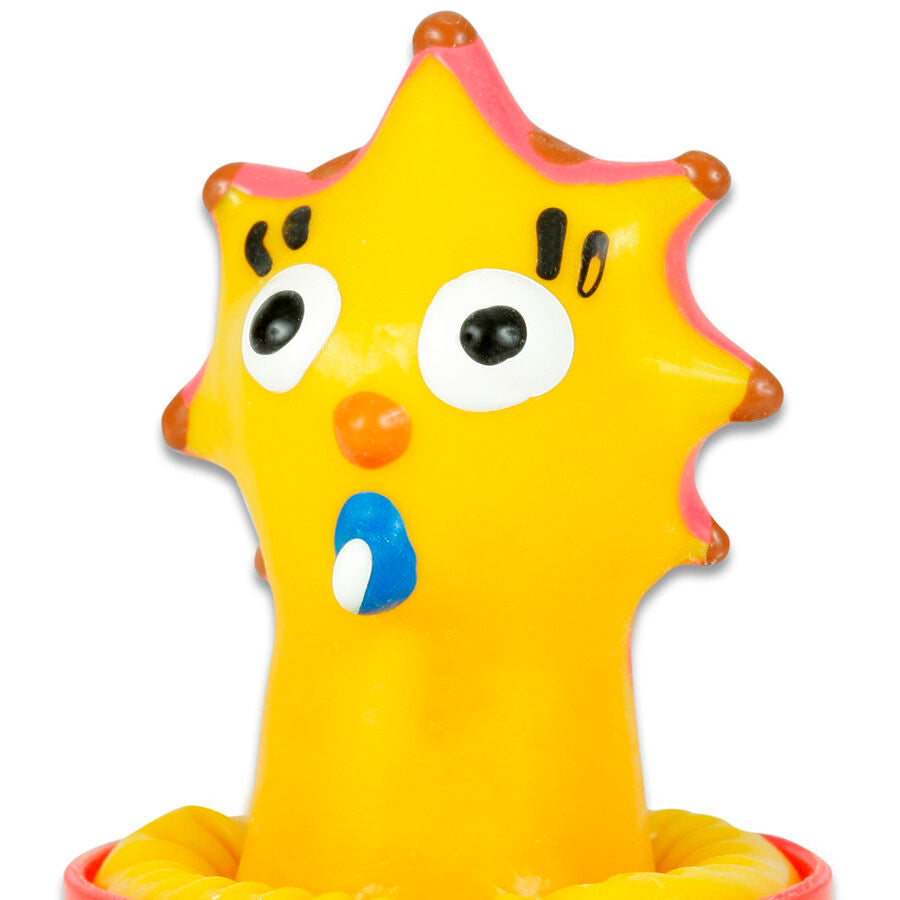 PRESERVATIVO DESIGN LISA SIMPSON, DIPINTO A MANO, LATTICE NATURALE