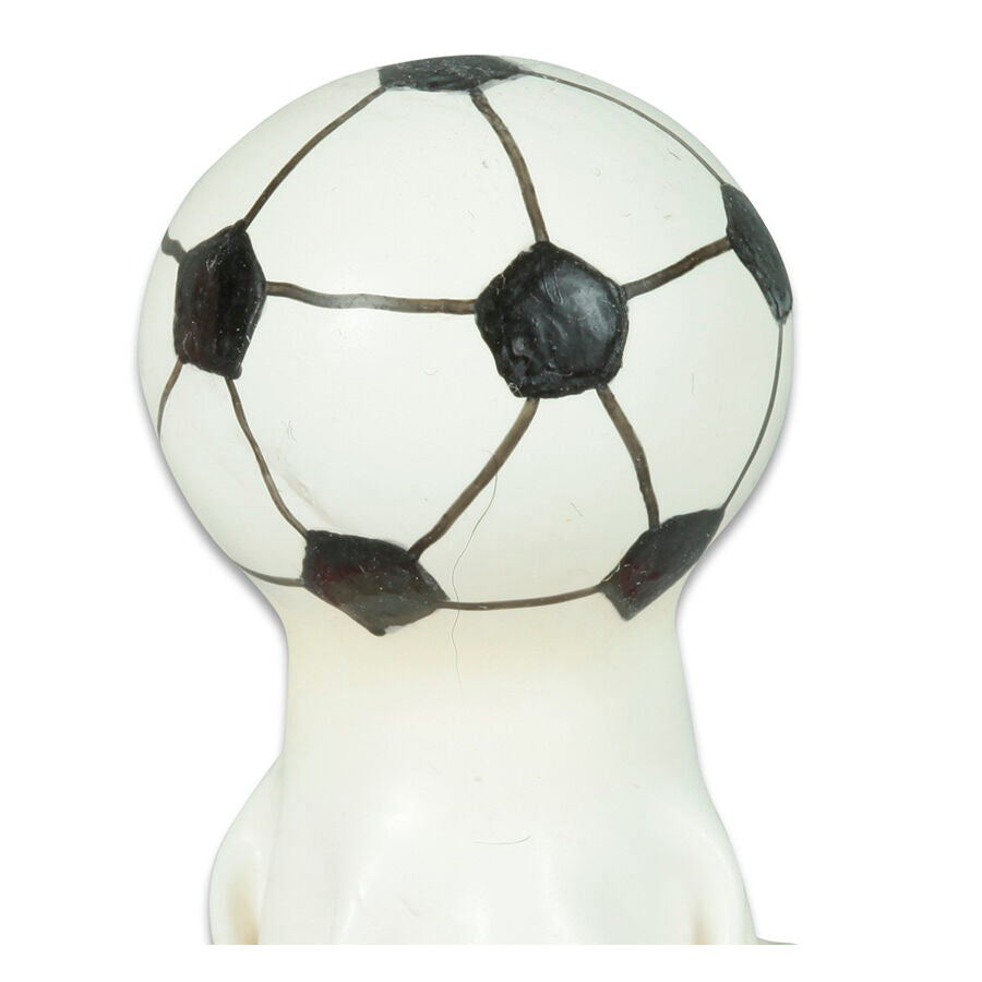 PRESERVATIVO DIPINTO A MANO, DESIGN CALCIO, ARTIGIANATO BOHÉMIEN