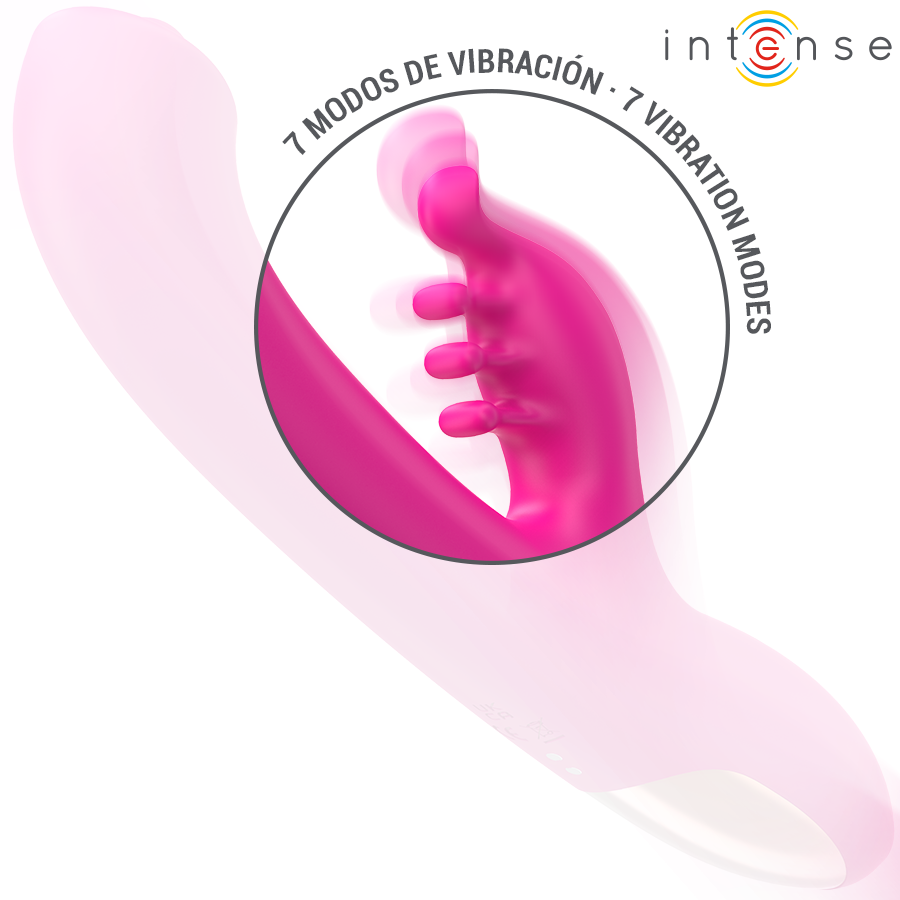 INTENSE - CHRISTINA VIBRATORE MULTIFUNZIONE CON RABBIT 22,5 CM ROSA