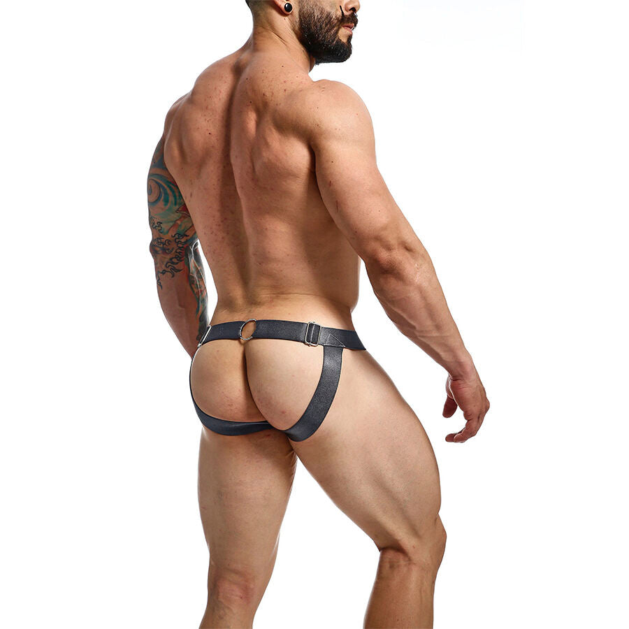JOCKSTRAP AUDACE, SIMILPELLE RESISTENTE, DESIGN MINIMALISTA