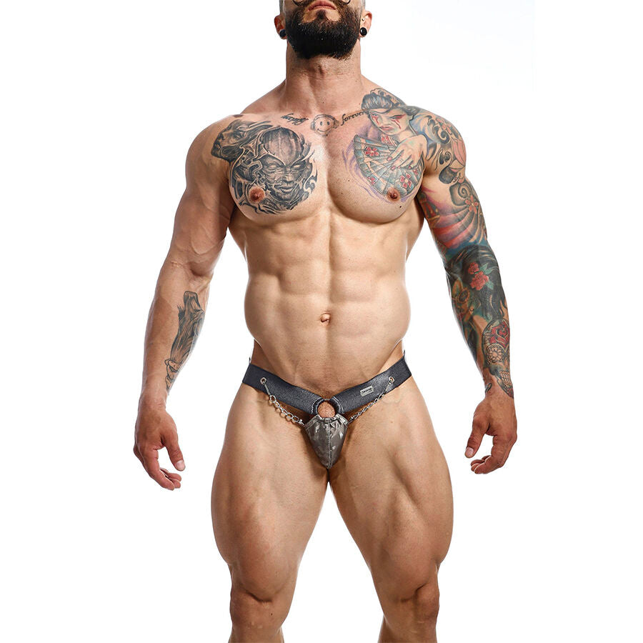 JOCKSTRAP AUDACE, SIMILPELLE RESISTENTE, DESIGN MINIMALISTA