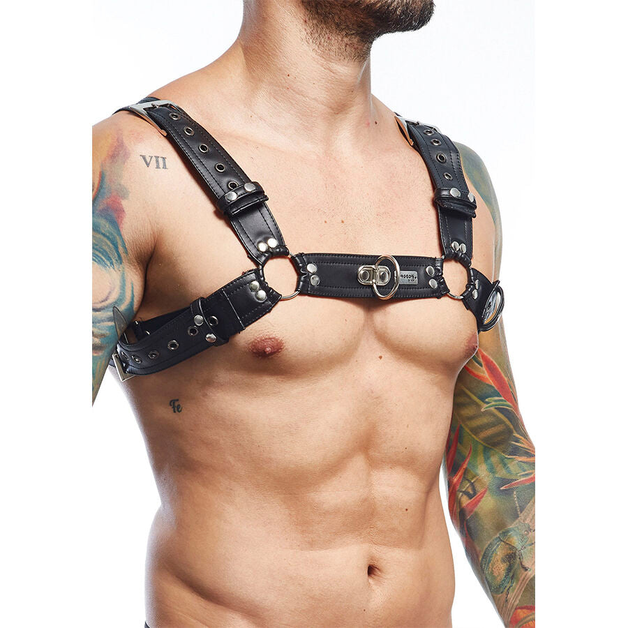 HARNESS PETTO DRITTO, SIMILPELLE PREMIUM, DESIGN SENSUALE