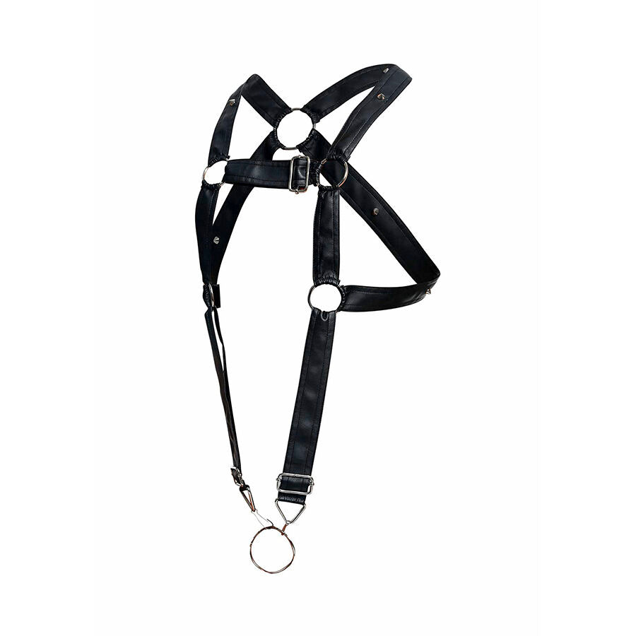 HARNESS A CROCE CON ANELLO PENE, DESIGN AUDACE, COMFORT MASSIMO