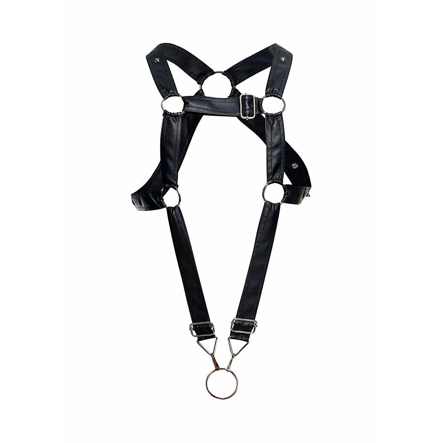 HARNESS A CROCE CON ANELLO PENE, DESIGN AUDACE, COMFORT MASSIMO