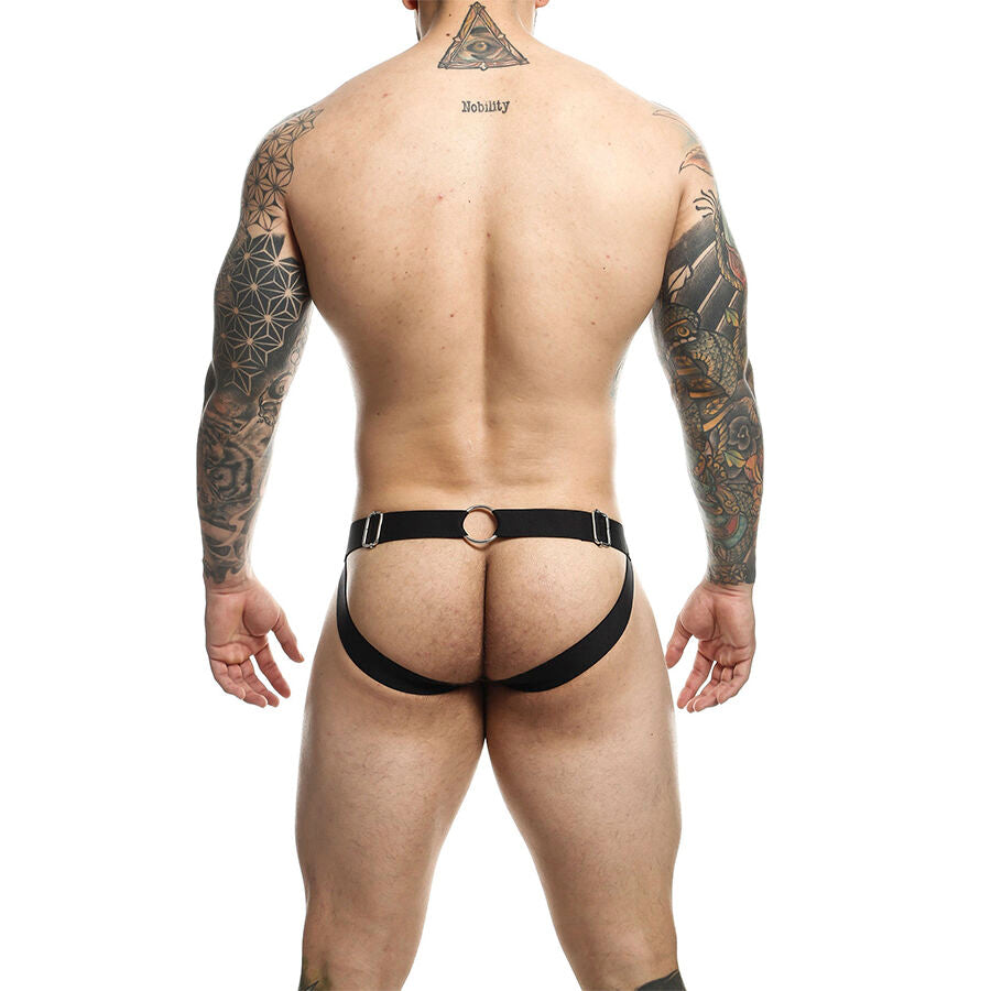 JOCKSTRAP GIALLO, SUPPORTO ATLETICO, DESIGN CON CATENE