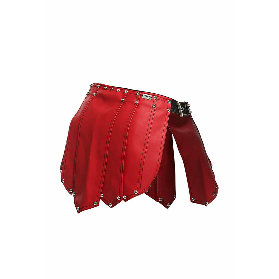 GONNA ROMANA IN PELLE, DESIGN TRIANGOLARE, COMPLETAMENTE REGOLABILE