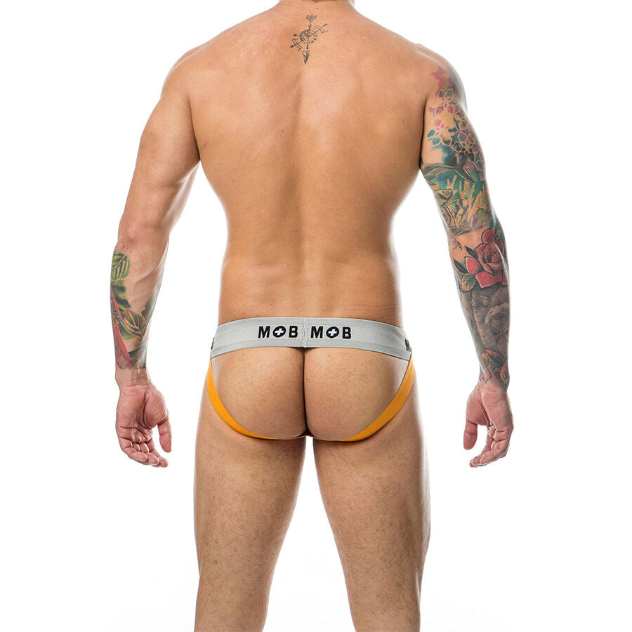 JOCKSTRAP UOMO A RIGHE, COTONE PREMIUM, SUPPORTO ERGONOMICO