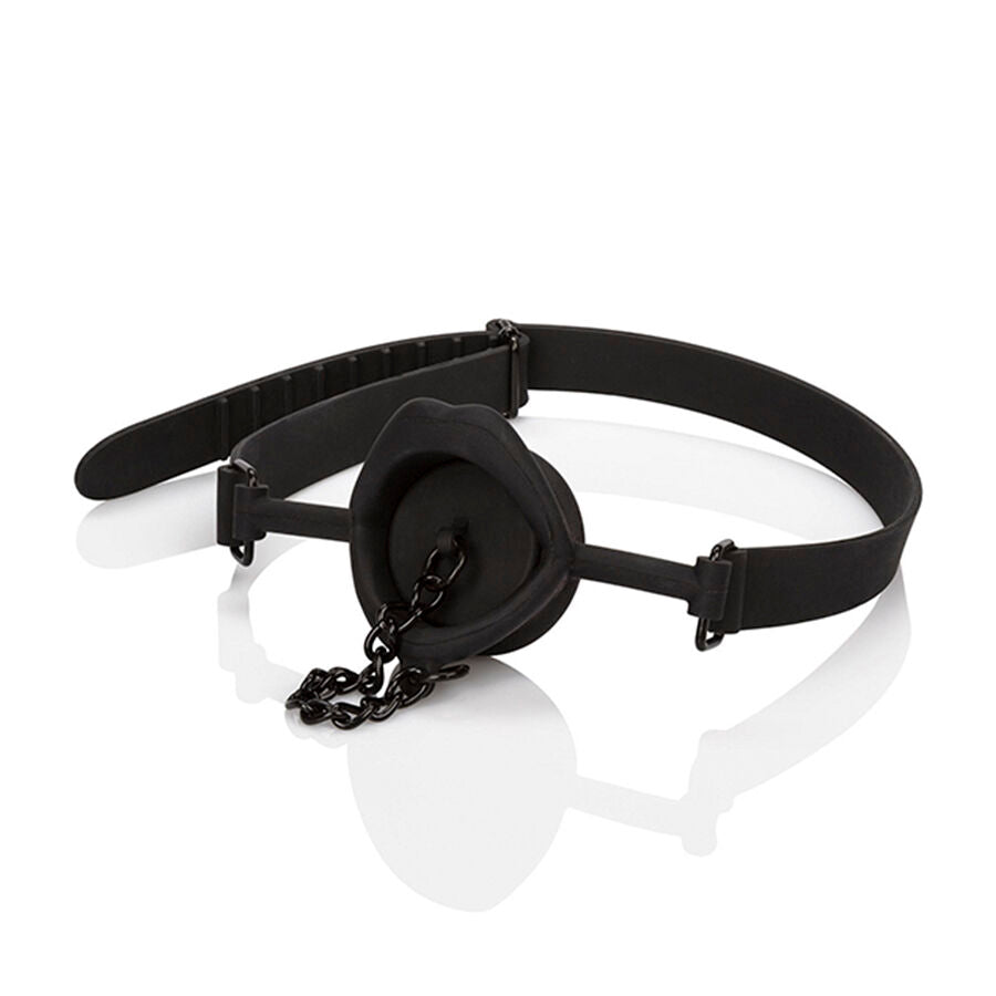 CALEXOTICS - SCANDAL GAG CON TAPPO IN SILICONE NERO