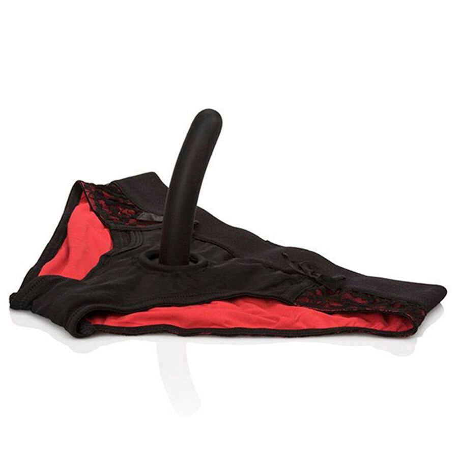 STRAP-ON MUTANDINA ERGONOMICA, DESIGN OPEN BACK, DILDO IN SILICONE