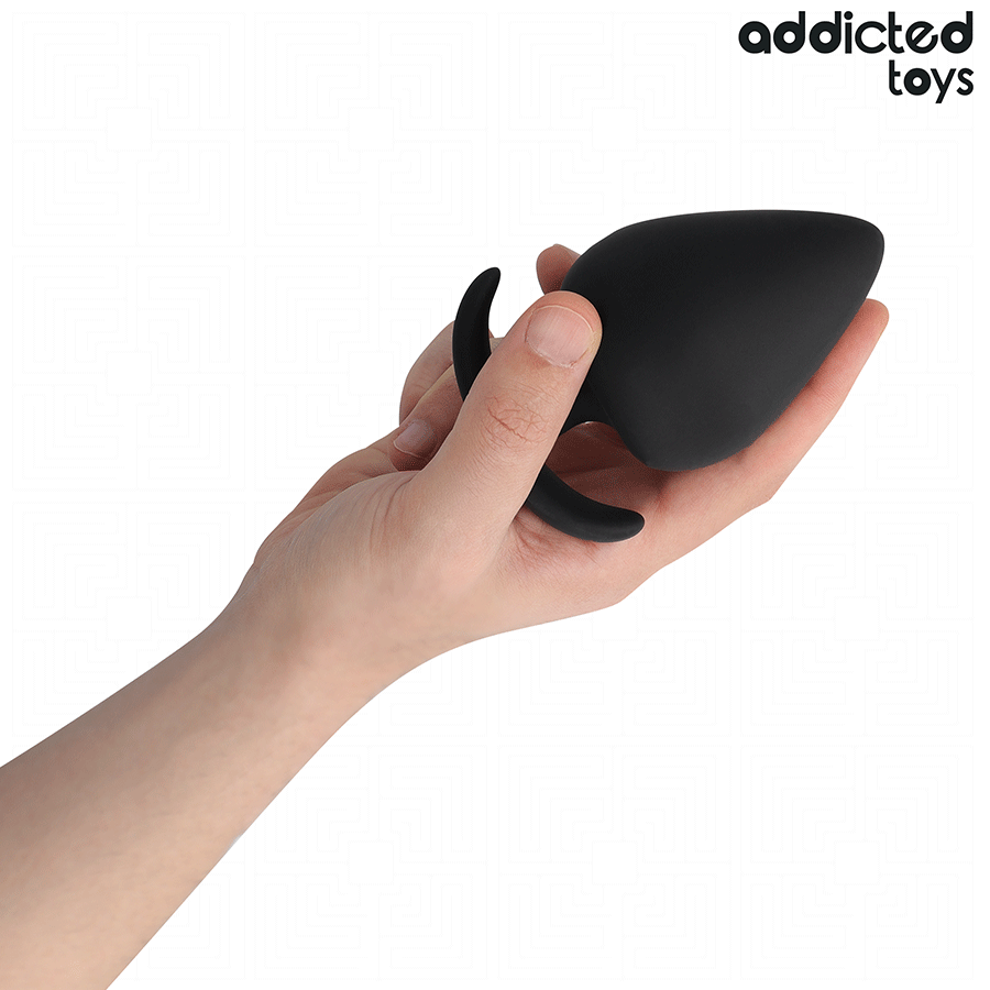 PLUG ANALE 11 CM, SILICONE MEDICALE, DESIGN ERGONOMICO