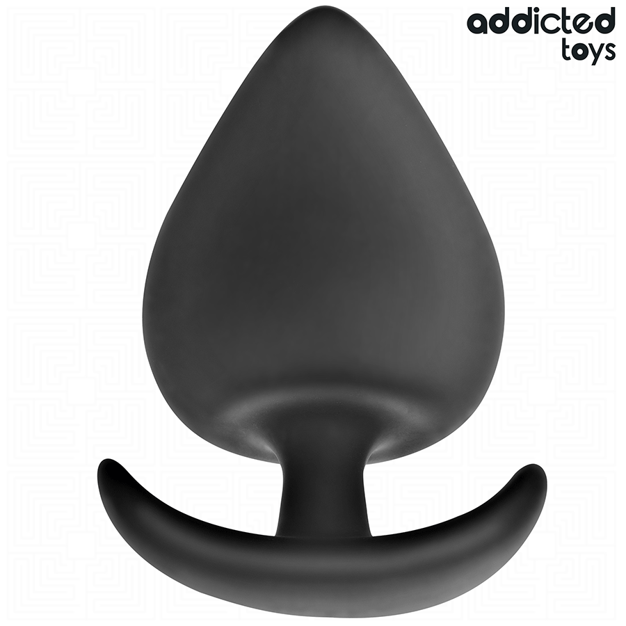 PLUG ANALE 6,5 CM, SILICONE MEDICALE, BASE AMPIA SICURA