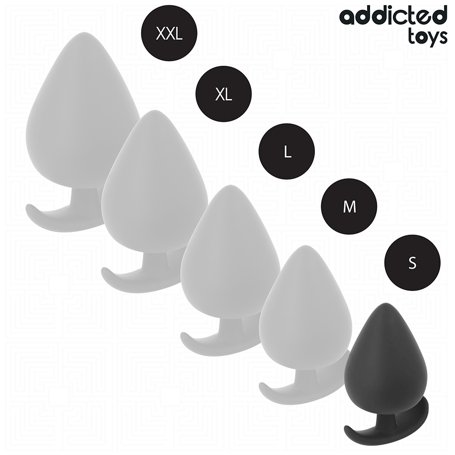 PLUG ANALE 5 CM, SILICONE MEDICALE, IDEALE PER PRINCIPIANTI