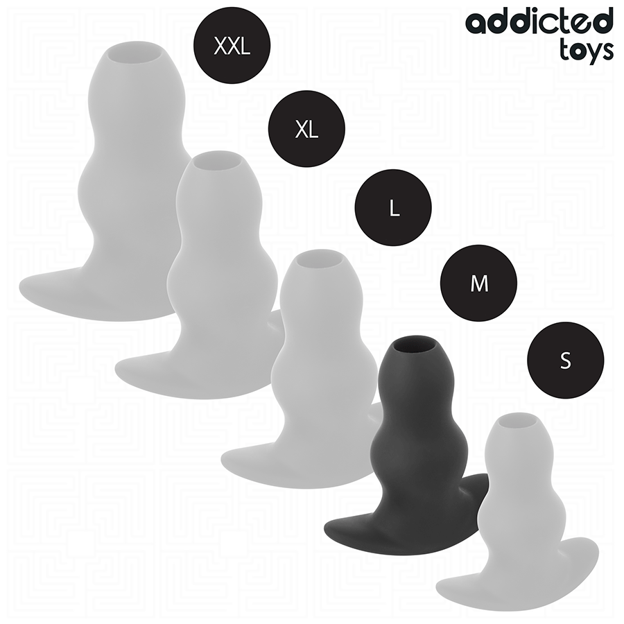 PLUG ANALE CAVO 9 CM, SILICONE MEDICALE, STIMOLAZIONE AVANZATA