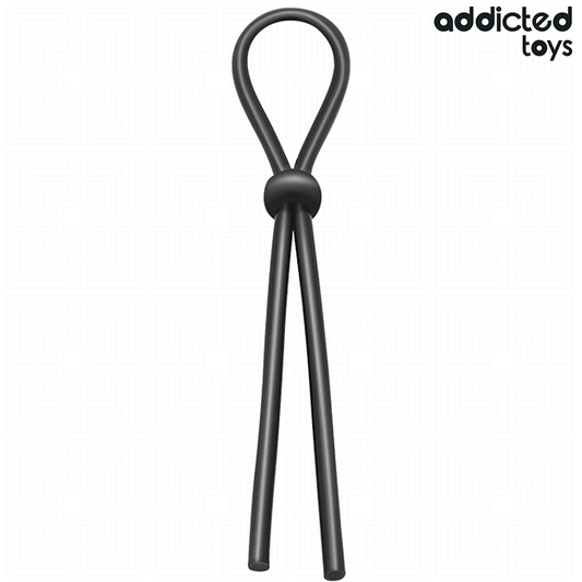 ADDICTED TOYS - ANELLO PENE A LACCIO IN SILICONE AD ANELLO SINGOLO