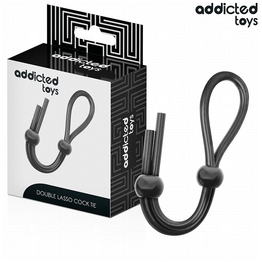 ADDICTED TOYS - ANELLO PENE A LACCIO IN SILICONE A DOPPIO ANELLO