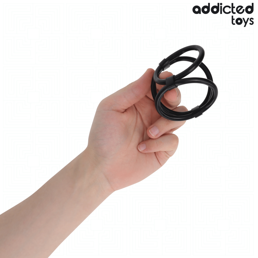 ADDICTED TOYS - ANELLO PENE TRIPLO