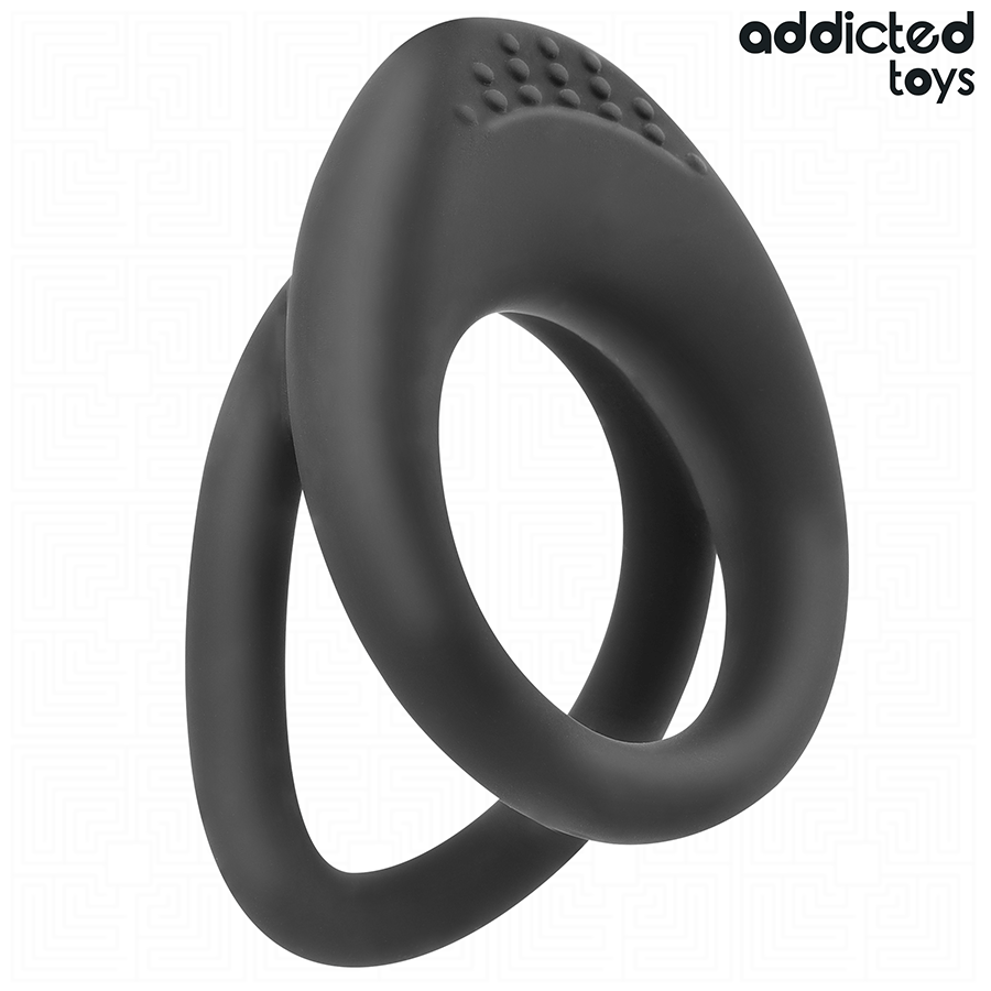 ADDICTED TOYS - ANELLO PENE A DOPPIA TEXTURE