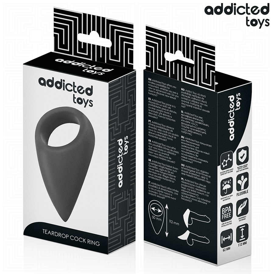 ADDICTED TOYS - ANELLO PENE A GOCCIA