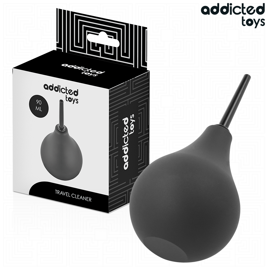 DOCCIA ANALE DA VIAGGIO SMALL, BULBO ERGONOMICO 90 ML, DESIGN COMPATTO E PORTATILE