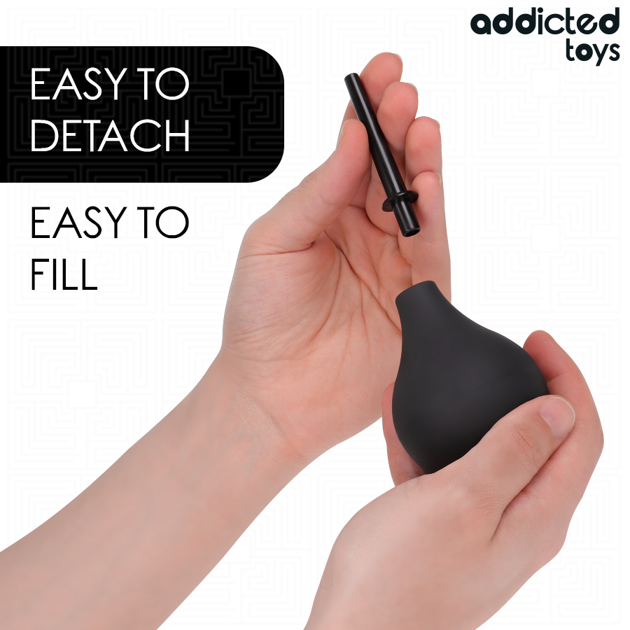 DOCCIA ANALE DA VIAGGIO SMALL, BULBO ERGONOMICO 90 ML, DESIGN COMPATTO E PORTATILE