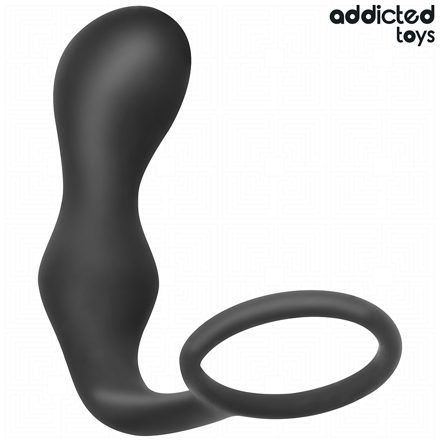 PLUG ANALE CON ANELLO PENE MODELLO 3, STIMOLAZIONE INTENSA, SILICONE MEDICALE