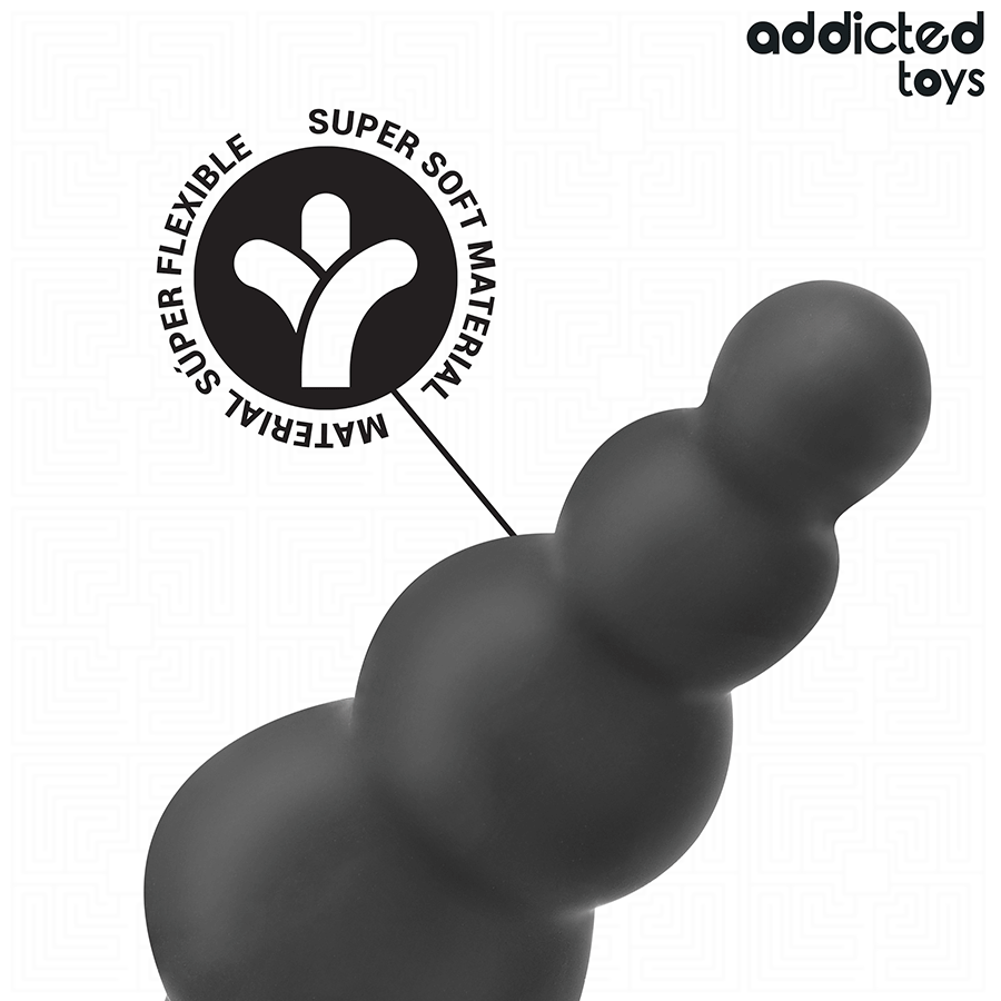 PLUG ANALE CON ANELLO PENE "MODELLO 5" - ADDICTED TOYS