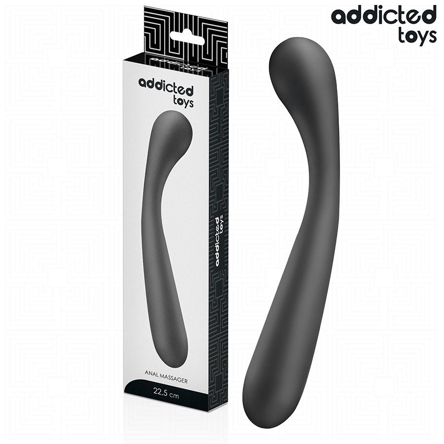 STIMOLATORE PROSTATA FLESSIBILE, SPESSORE PROGRESSIVO, SILICONE MEDICO
