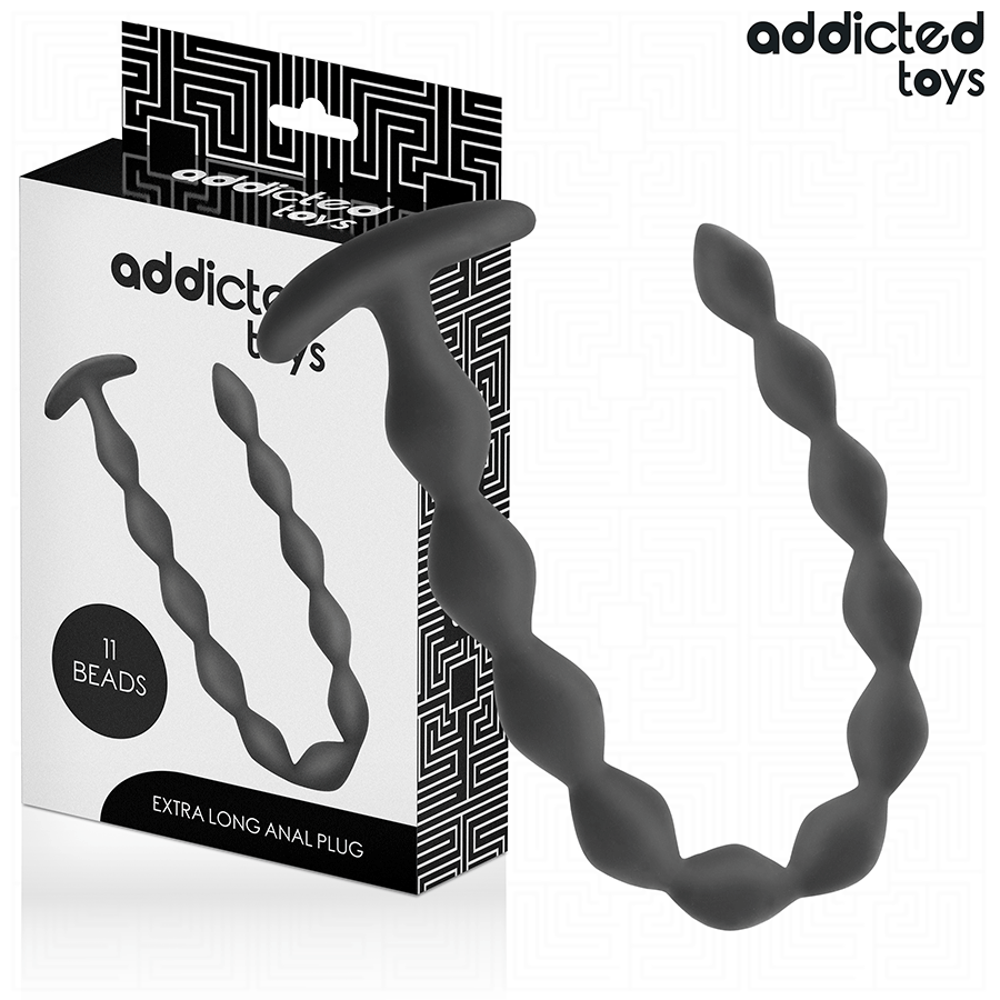 PLUG ANALE EXTRA LONG, DESIGN PROGRESSIVO, SILICONE MEDICO