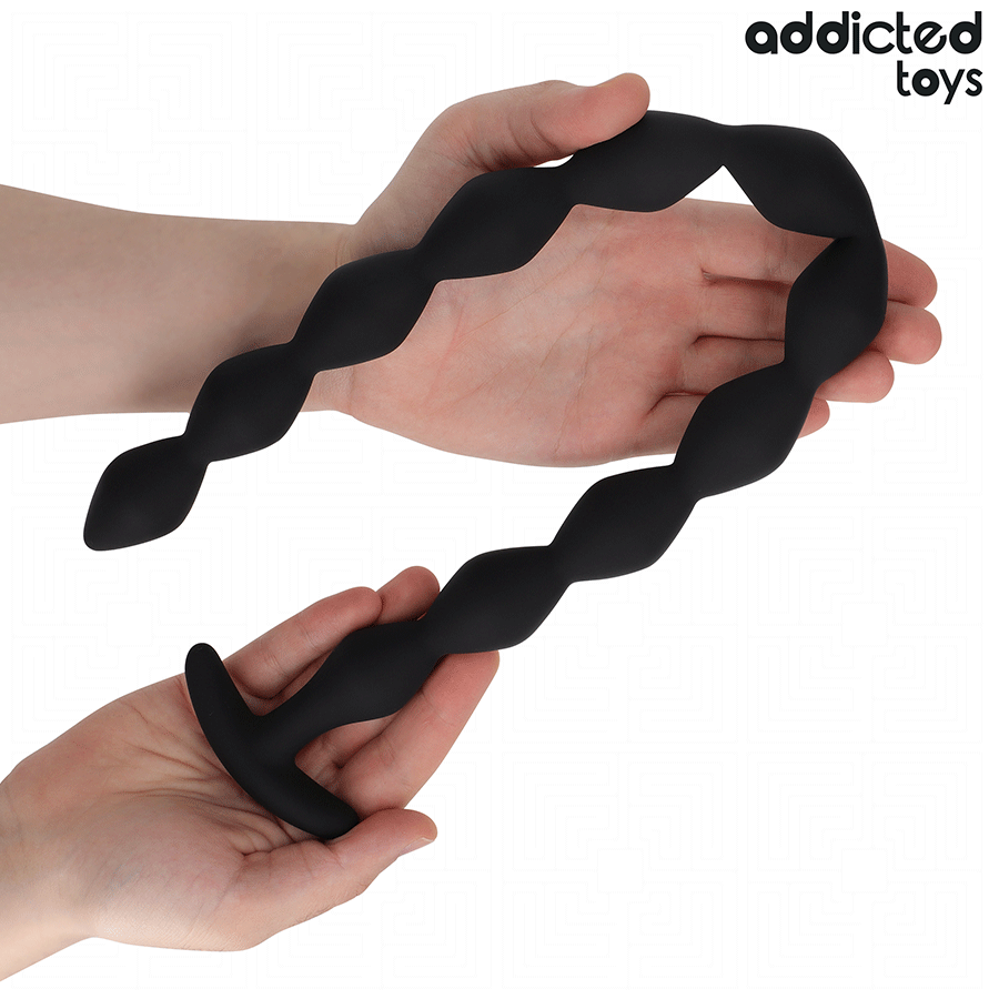 PLUG ANALE EXTRA LONG, DESIGN PROGRESSIVO, SILICONE MEDICO