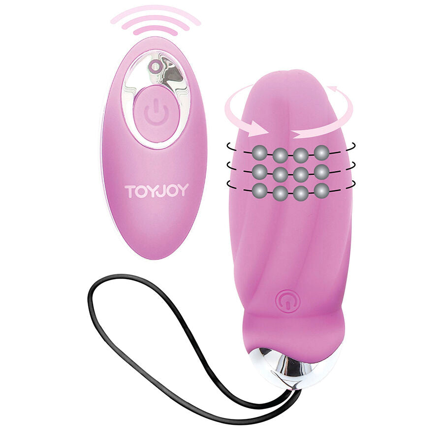 TOYJOY - OVETTO VIBTRANTE YOU CRACK ME UP CON TELECOMANDO ROSA