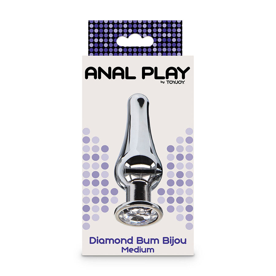 TOYJOY - PLUG ANALE ANAL PLAY DIAMOND BUM BIJOU MEDIO