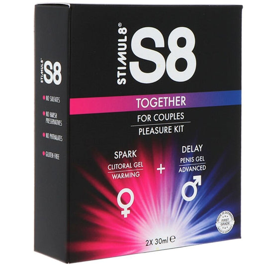 STIMUL8 - STIMOLANTE DI COPPIA S8 TOGETHER  SET 2 X 30 ML