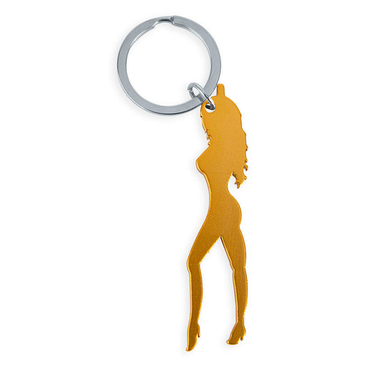 PORTACHIAVI APRIBOTTIGLIE SILHOUETTE DONNA, DESIGN AUDACE, FUNZIONALE E ORIGINALE