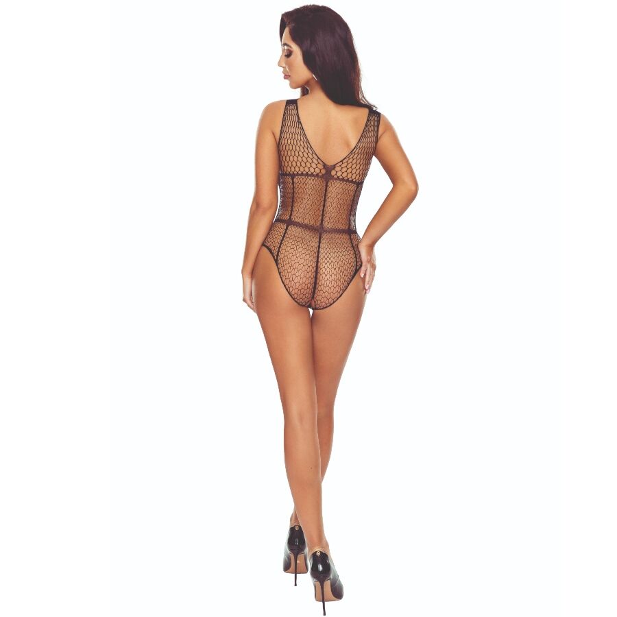 PASSION - BODYSTOCKING DONNA BS114 NERO