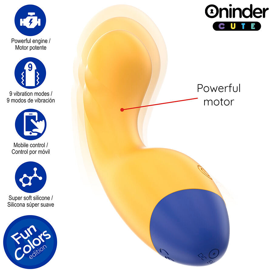ONINDER CUTE - LOVE BUDDY VIBRATORE PUNTO G CON APP GRATUITA