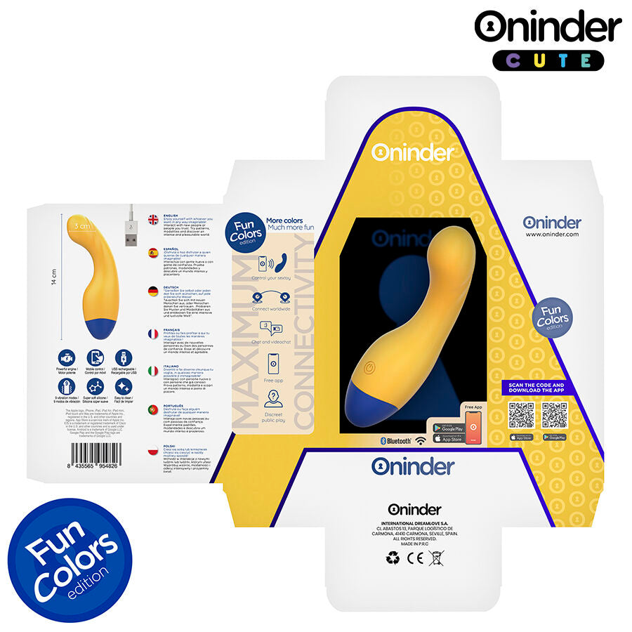 ONINDER CUTE - LOVE BUDDY VIBRATORE PUNTO G CON APP GRATUITA