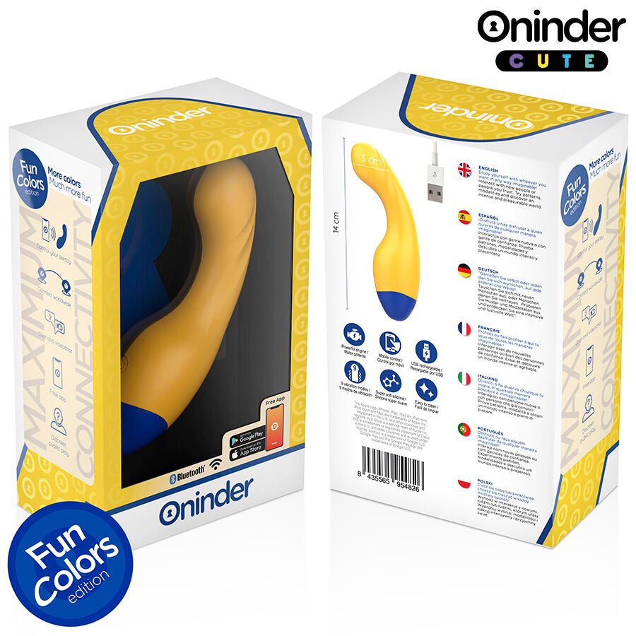 ONINDER CUTE - LOVE BUDDY VIBRATORE PUNTO G CON APP GRATUITA
